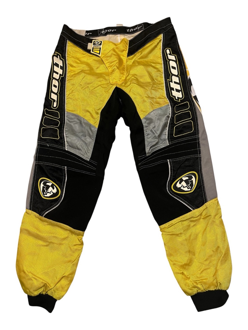 Thor Mens Yellow Black Motocross Pants